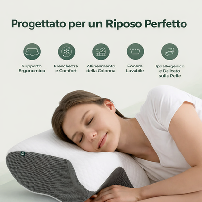 Cuscino Cervicale Wildvek™ – Sollievo Immediato